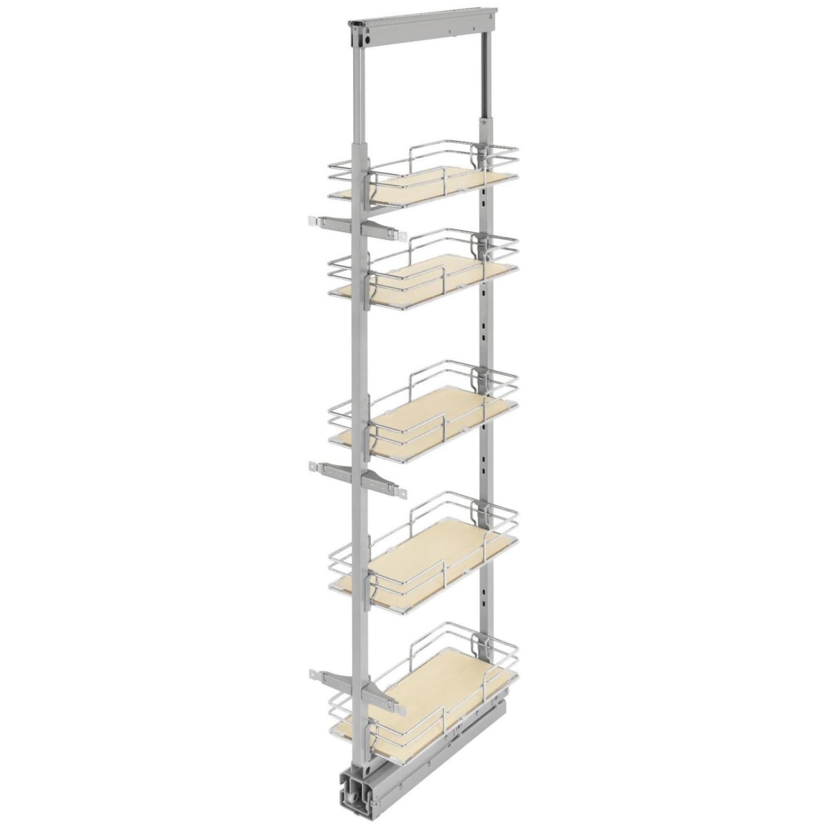  Rev-A-Shelf Adjustable Solid Surface System for Tall Pantry  Cabinets, Standard, Natural Maple : Home & Kitchen
