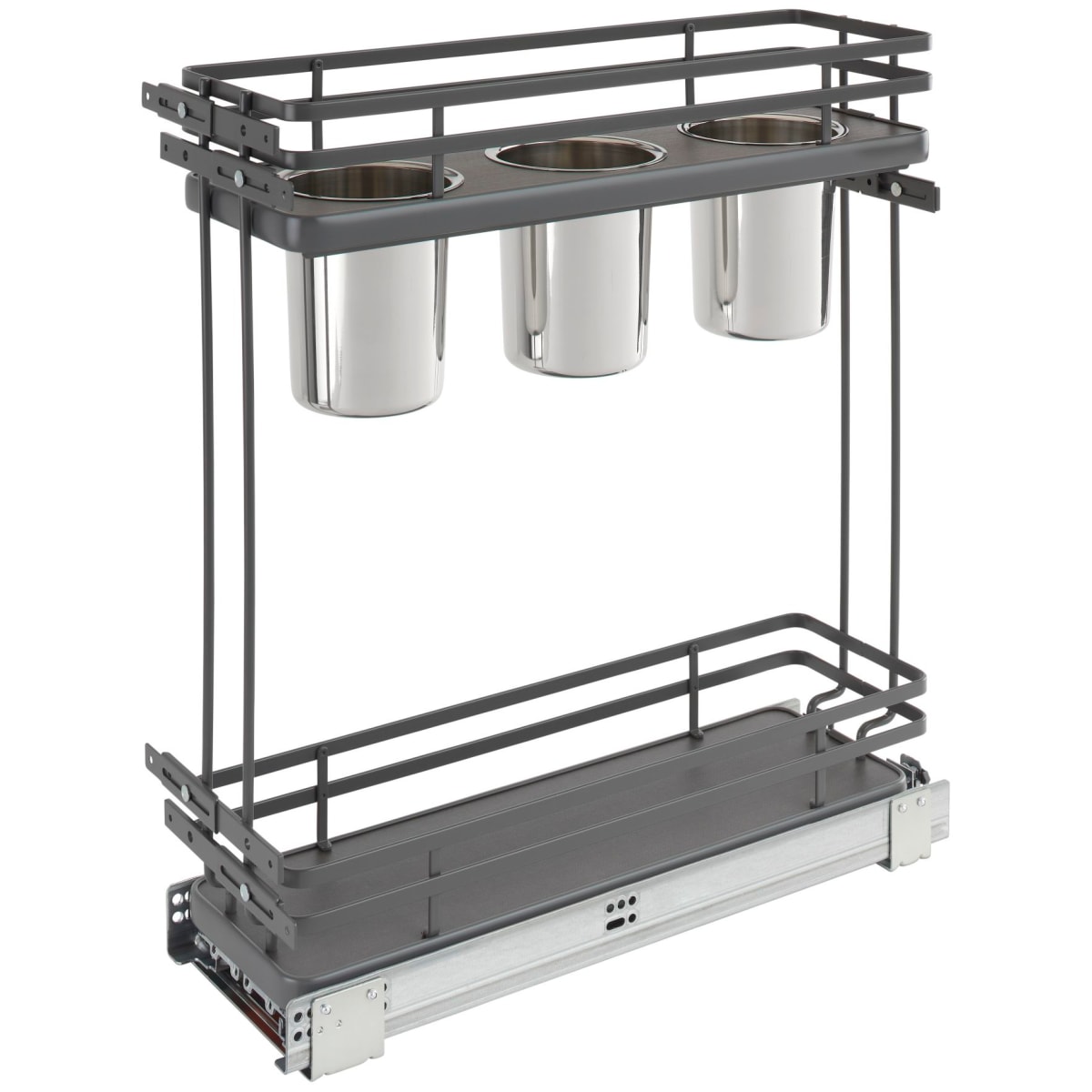 Rev-A-Shelf Two-Tier Utensil Pull Out Organizers with Soft Close