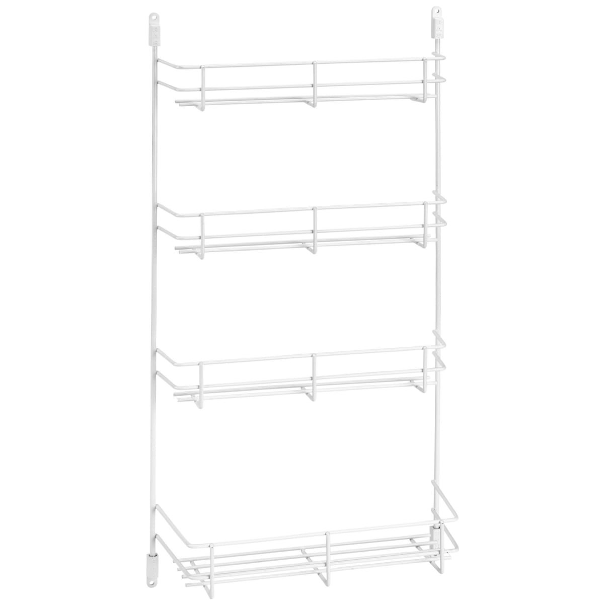 ClosetMaid 804400 White 72 H x 19 W 8-Tier Wall Mounted Storage Rack 