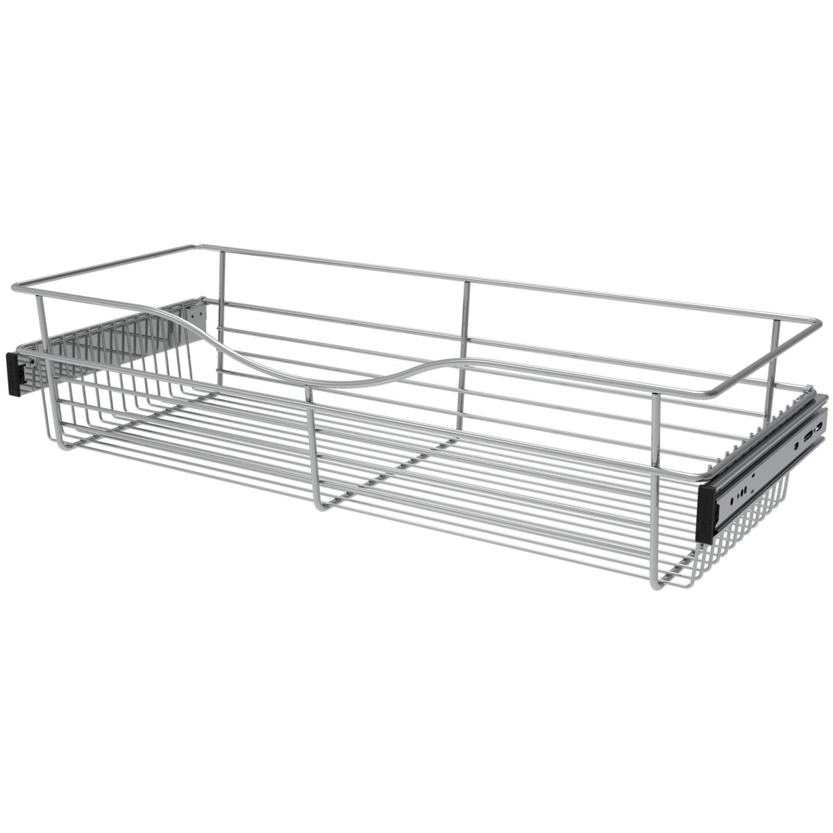 Rev-A-Shelf Pull Out Undersink U-Shaped Wire Basket with Soft Close Slides