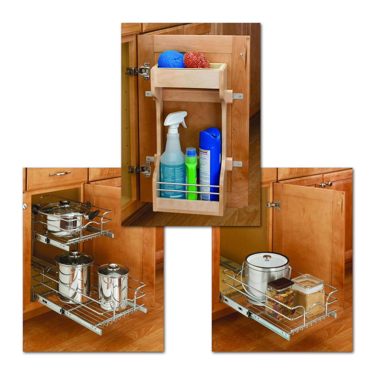 Rev-A-Shelf Under-sink Storage System 10-1/2 W 4SBSU-15