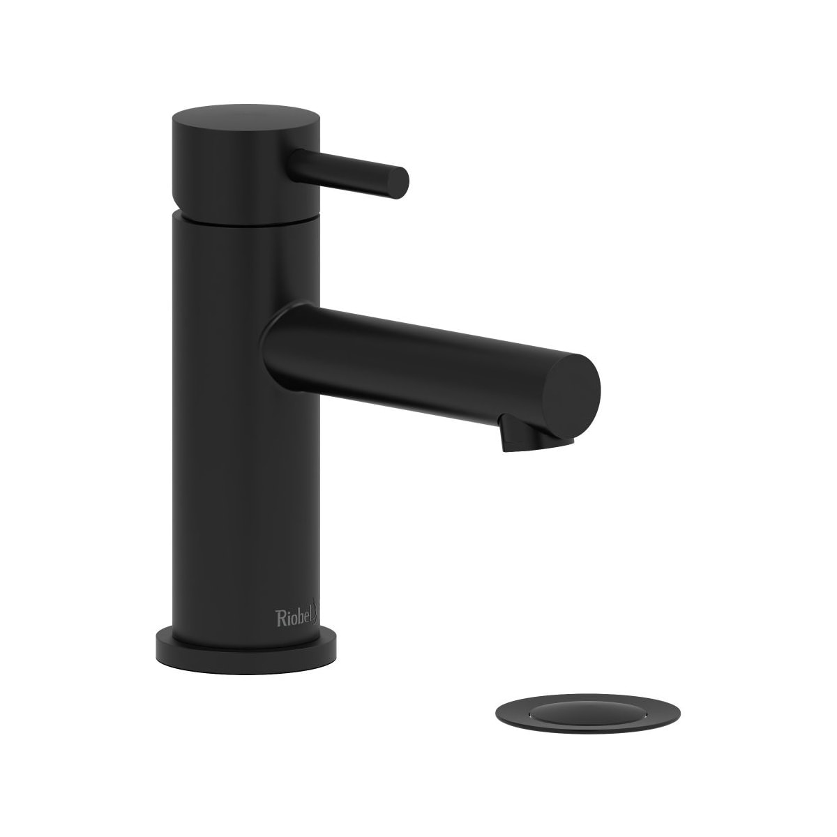 Riobel GS01BK GS 1.2 GPM Single Hole Bathroom Faucet with