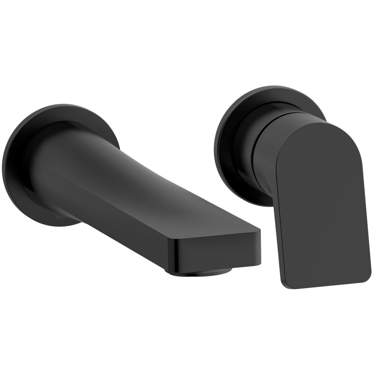 Riobel TOD360BK Ode 1.2 GPM Wall Mounted MiniWidespread