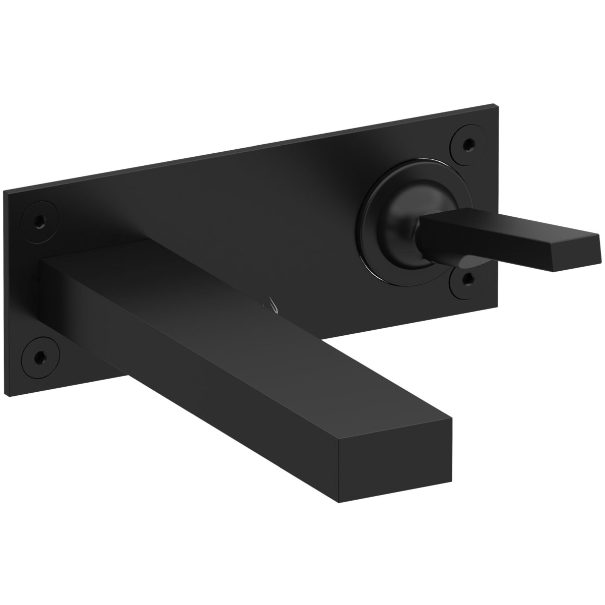 Riobel US11BK Kubik 1.2 GPM Wall Mounted Centerset