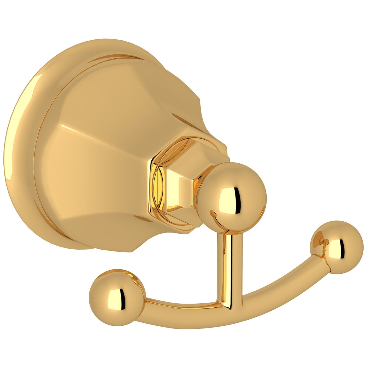 Rohl A6881IB Palladian Double Robe Hook | Build.com