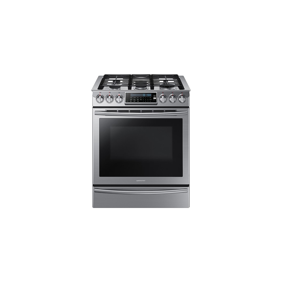 Samsung NX58H9500WS 30 Inch Wide 5.8 Cu. Ft. SlideIn Gas