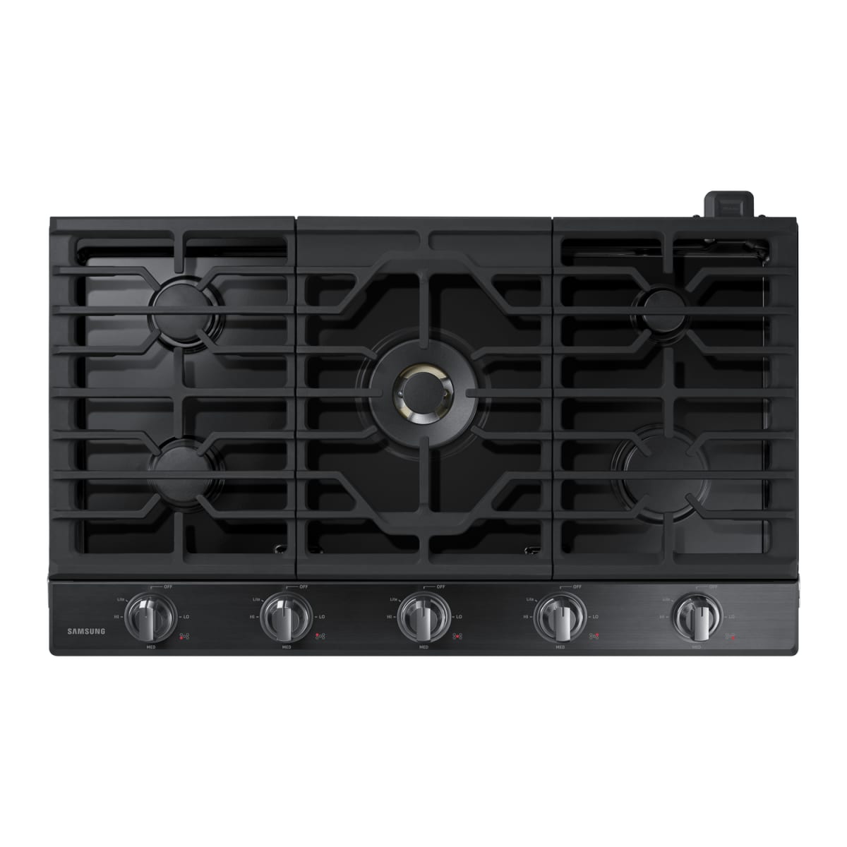 Samsung NA36N7755TG 36 Inch Wide 5 Burner Gas Cooktop with Build