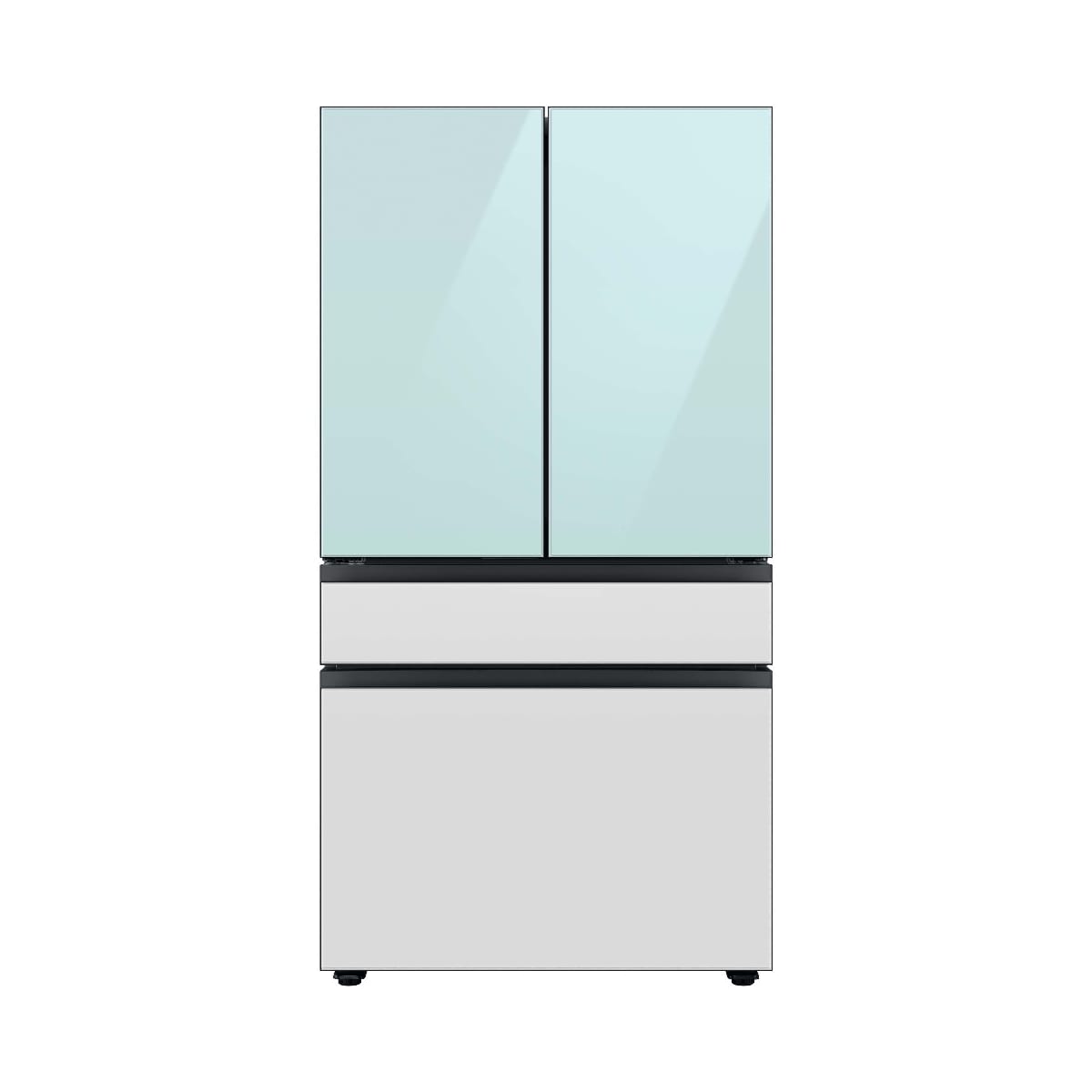 Samsung BESPOKE 30 Cu. ft. 3-Door French Door Refrigerator with Beverage Center - RF30BB6600 Stainless Steel