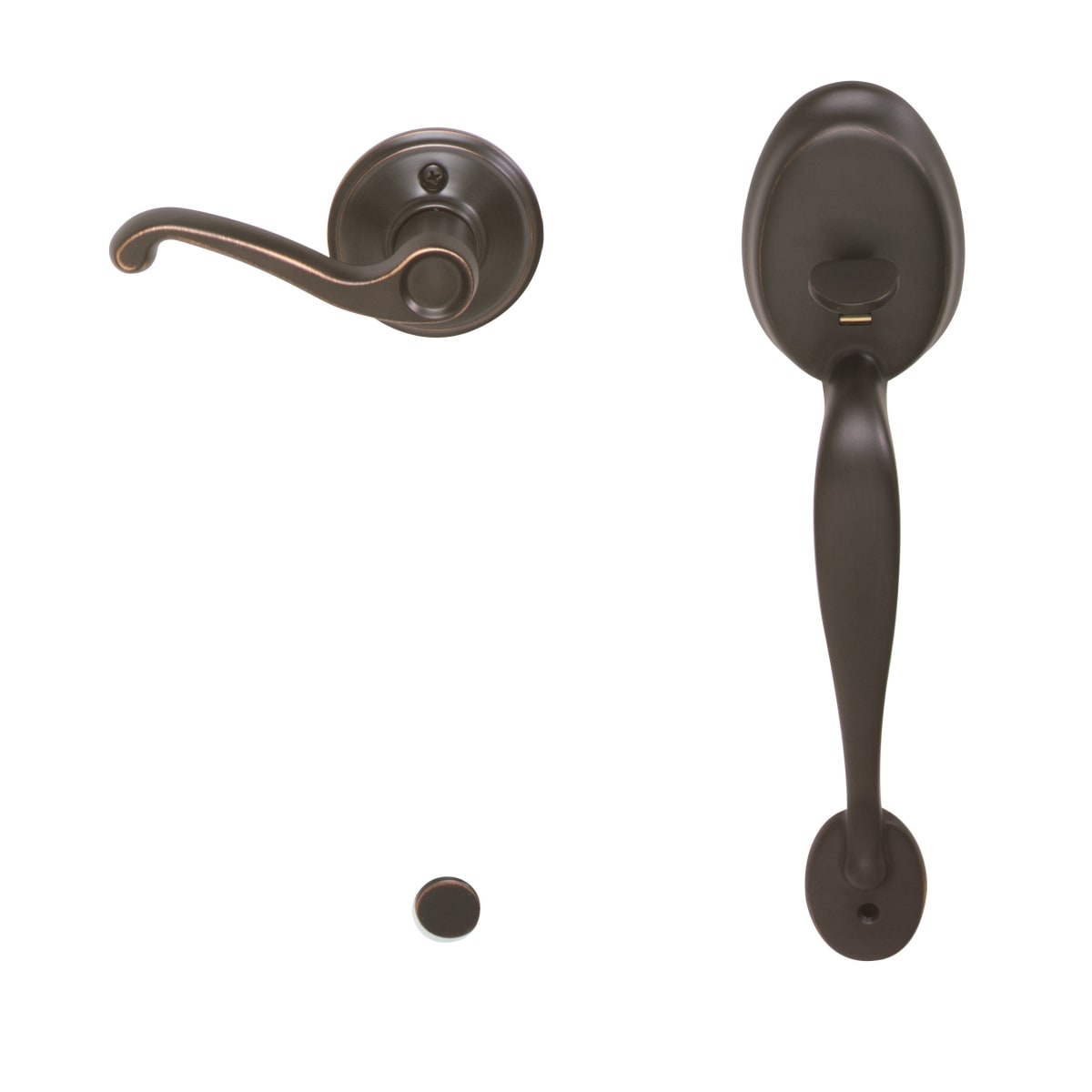 Schlage FE285PLY716FLARH Plymouth Lower Handleset for