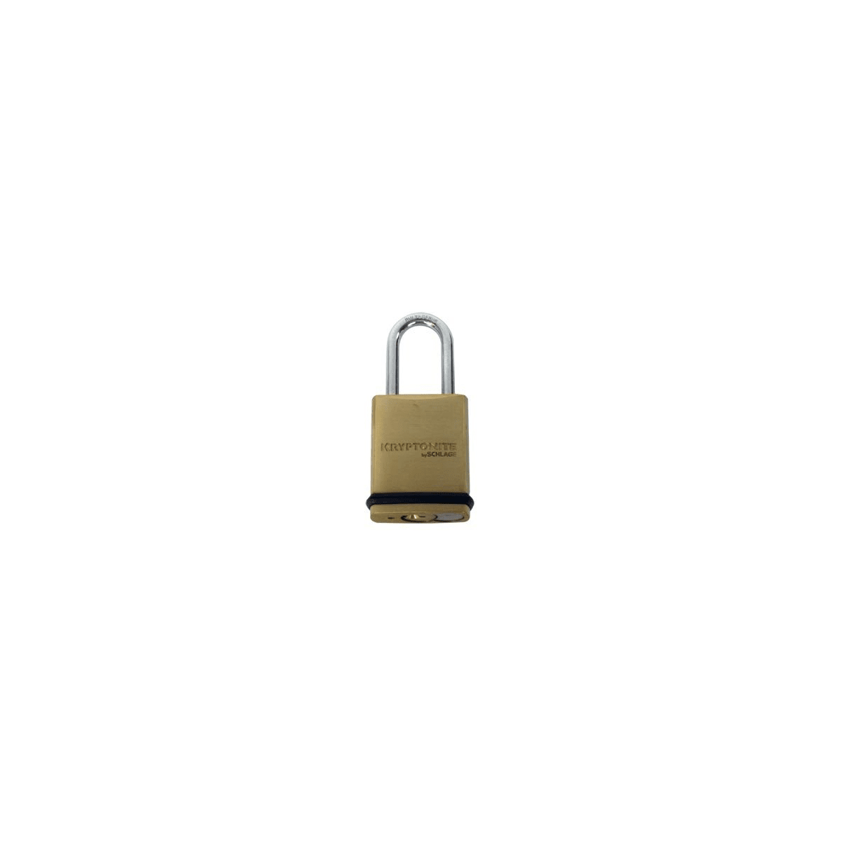 Schlage KS43F3200 Brass Padlock from the 43 Series 