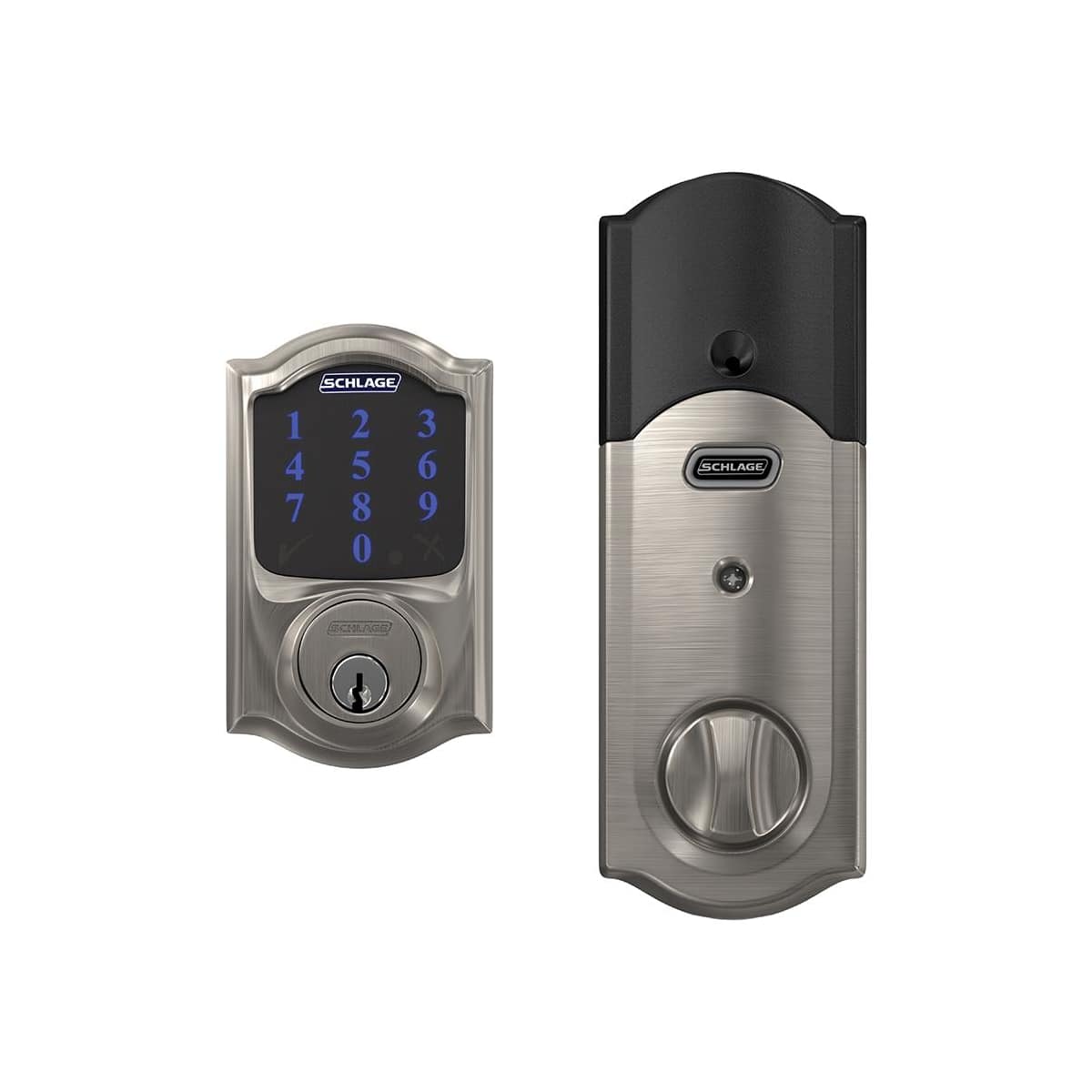 ブランド品 通販サイト Schlage BE469ZPCAM619 Connect Camelot Touchscreen Electronic アニメ