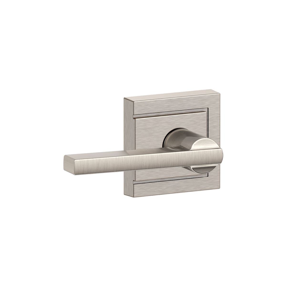 Schlage F10LAT619ULD Latitude Passage Door Lever Set with