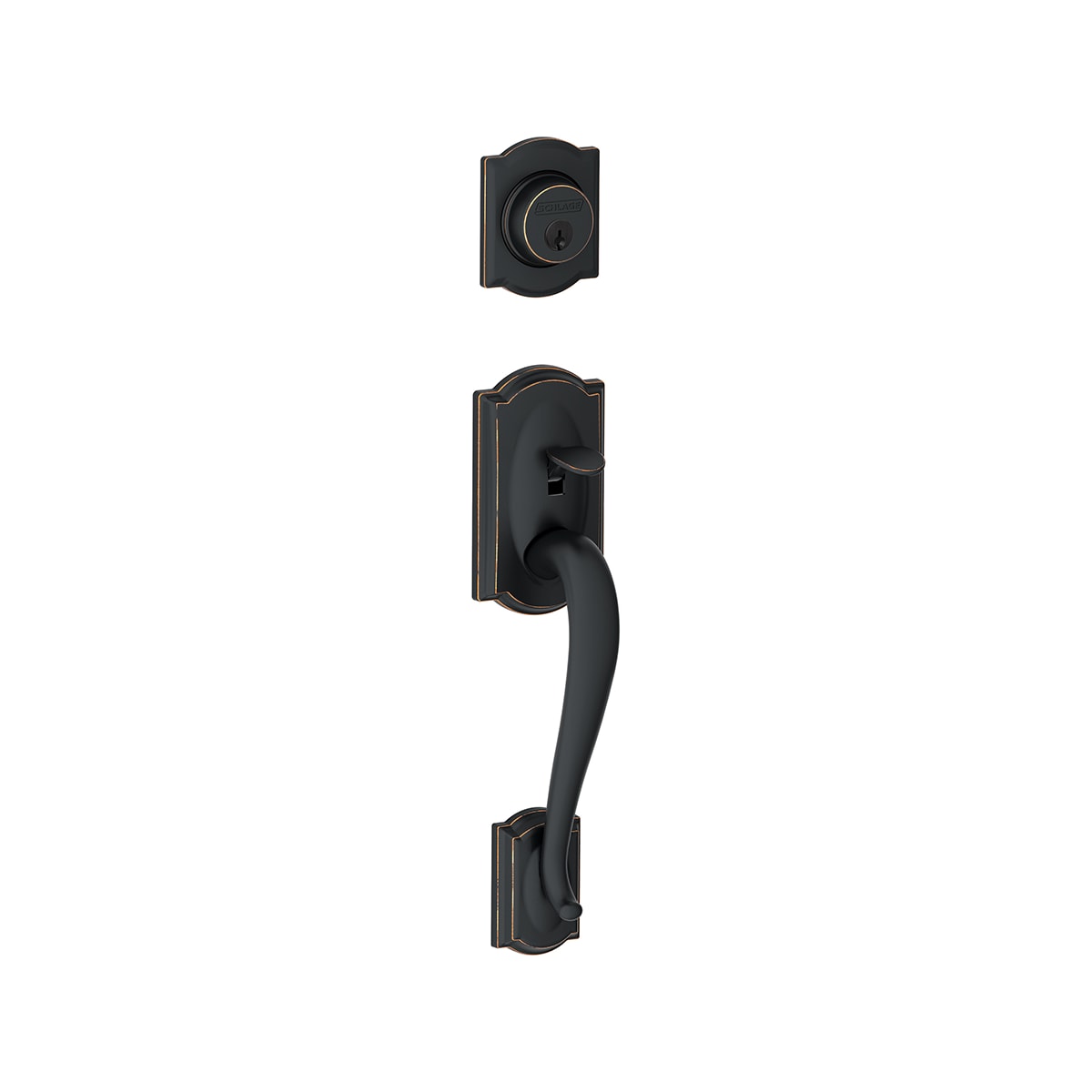 Schlage F92CAM716 Camelot Exterior One-Sided Dummy