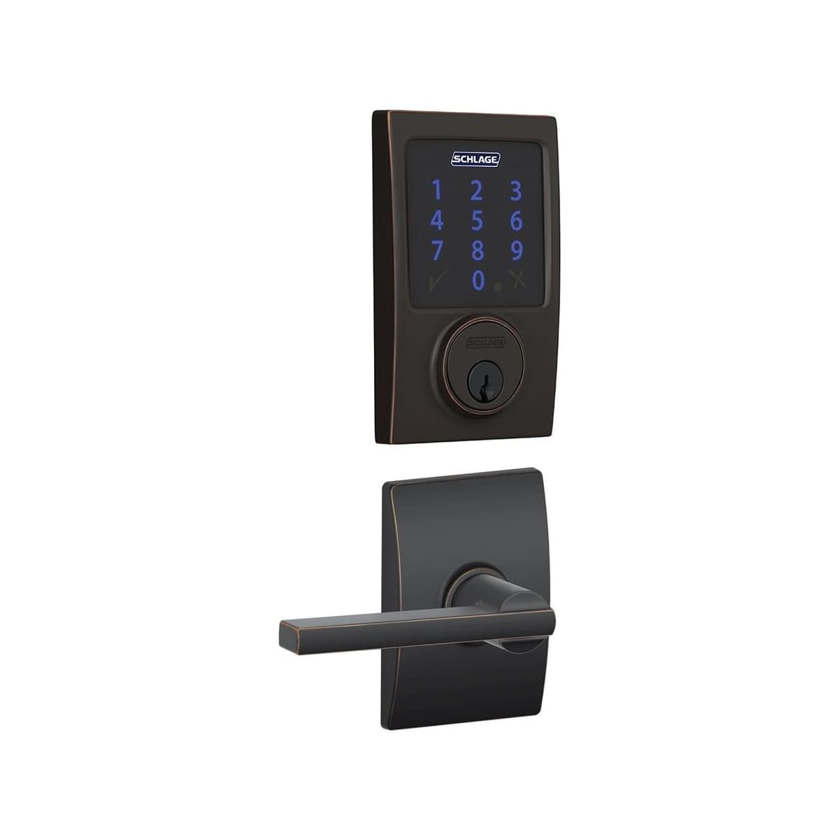 Schlage FBE469ZPCENLATCEN716 Connect Century Touchscreen