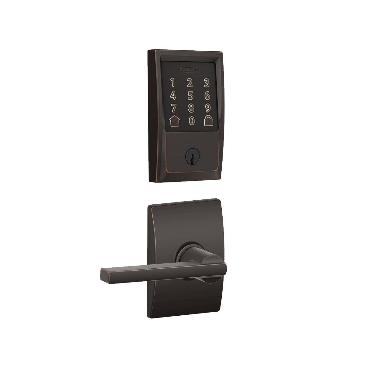 Schlage FBE489WBCENLATCEN716 Encode WiFi Enabled