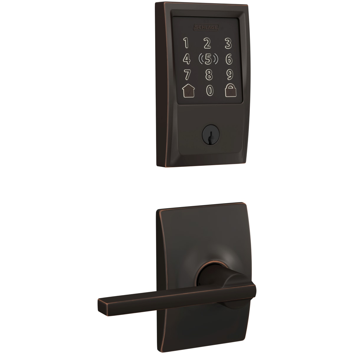 Schlage FBE499WBCENLATCEN716 Encode Plus Century