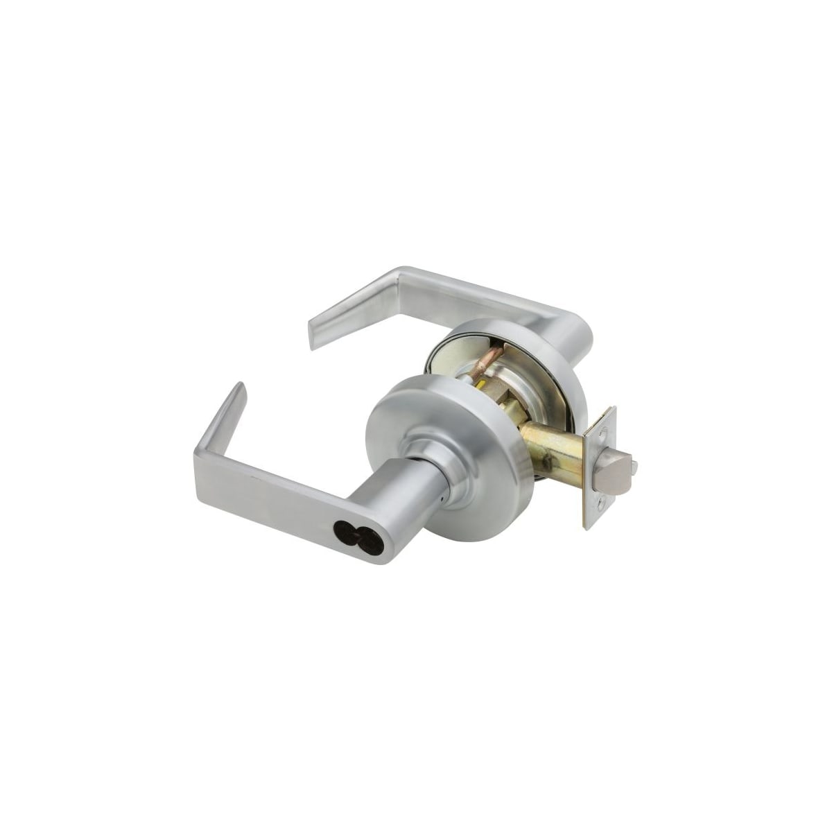 Schlage Elan Schlage Satin Chrome Privacy Lockset ANSI Grade 2