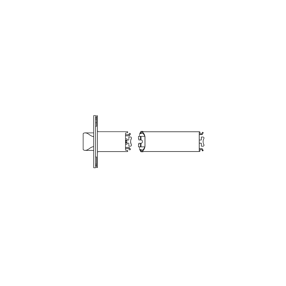 Ilco 4512-03P-SC Deadbolt, S/C US3 with 2in Backset Schlage `C