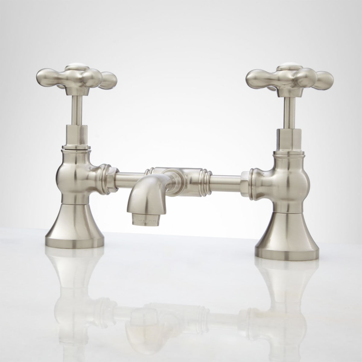Signature Hardware 320280 Monroe Bridge Bathroom Faucet
