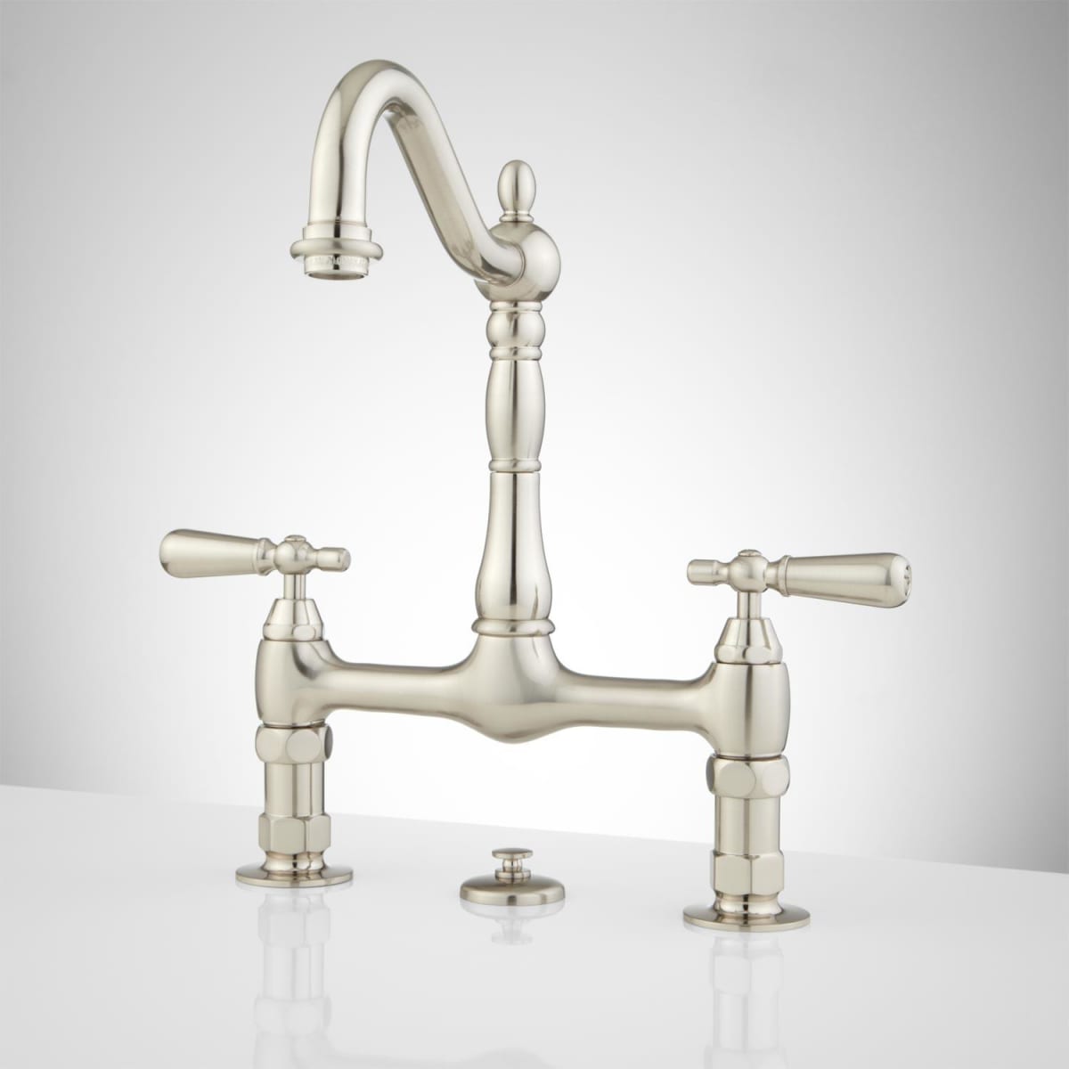 Signature Hardware 329220 Bridge Bathroom Faucet with