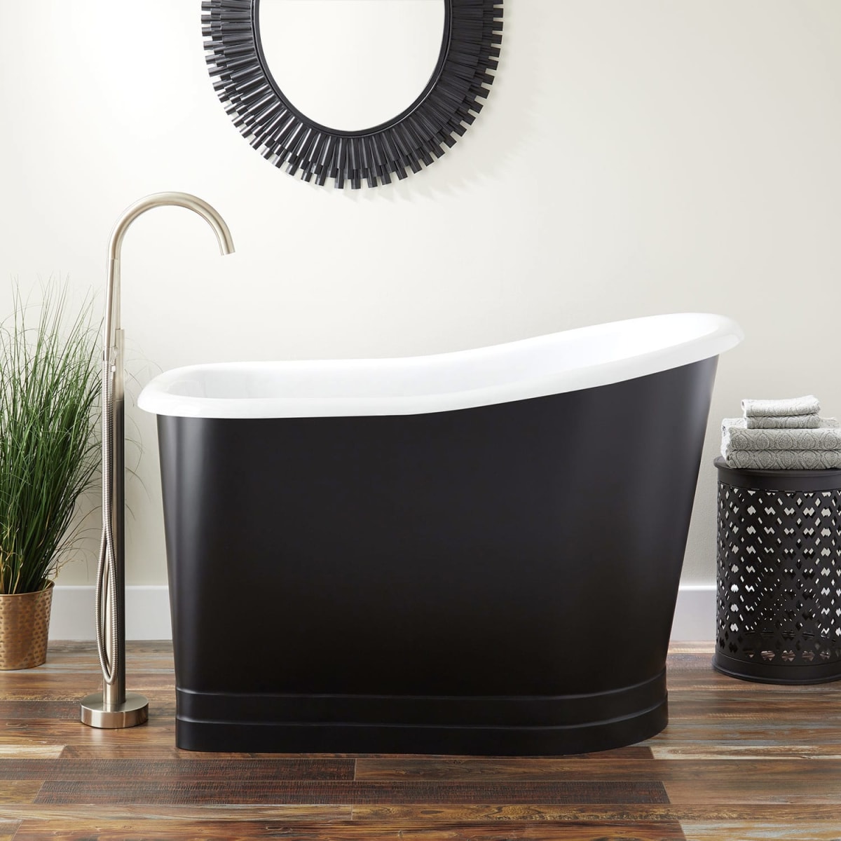 Signature Hardware 444906 Winton 52" Cast Iron Soaking