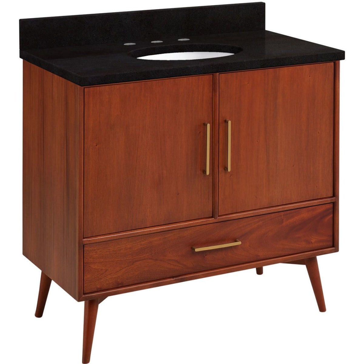Signature Hardware 478885 Novak 36" Free Standing Single
