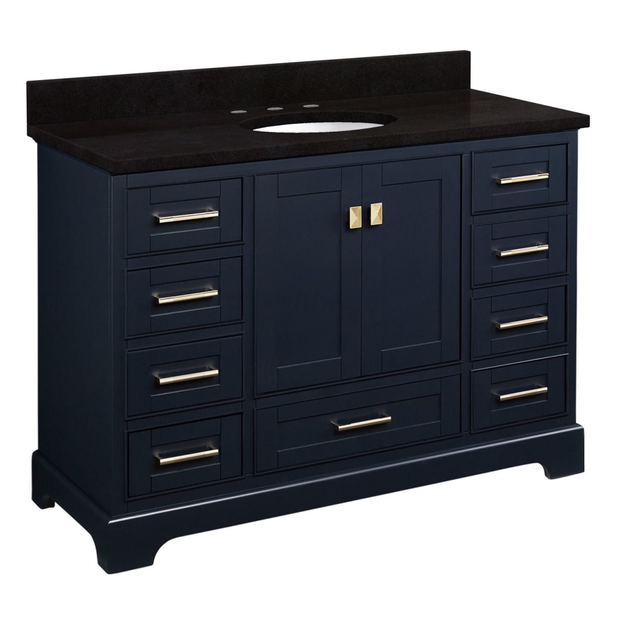 Signature Hardware 483434 Quen 48" Free Standing Single