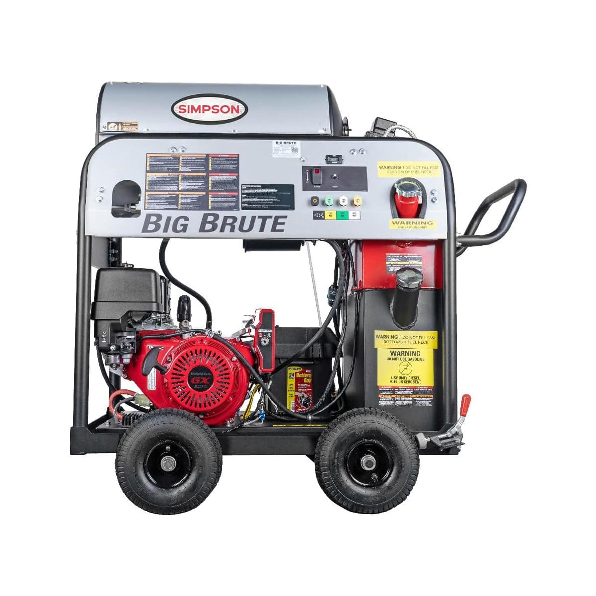 Simpson 65106 4000 PSI 4 GPM Gas Powered Cold / Hot Water Pressure