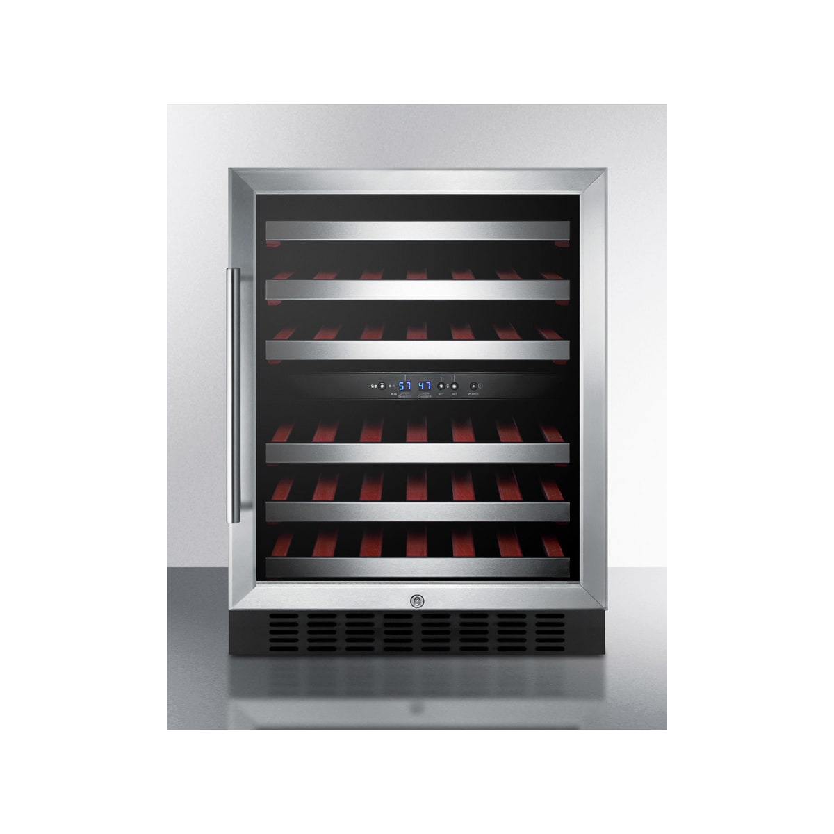 Summit SWC530BLBIST 24 Inch Wide 46 Bottle