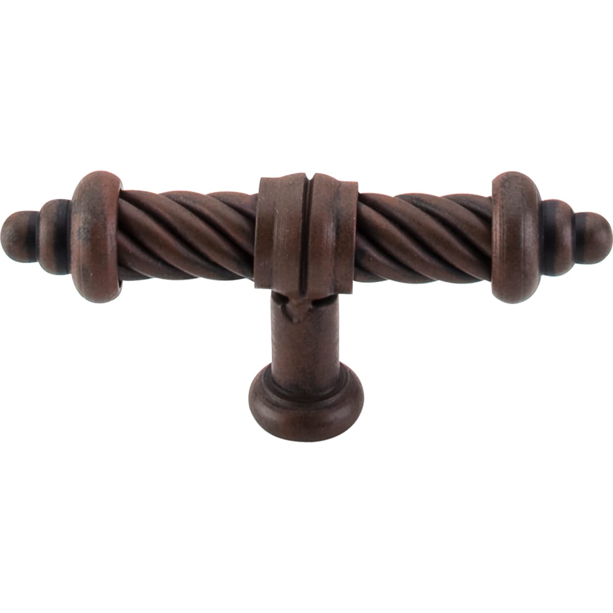 Top Knobs M627 Twist 3-5/8 Inch Bar Cabinet Knob from the