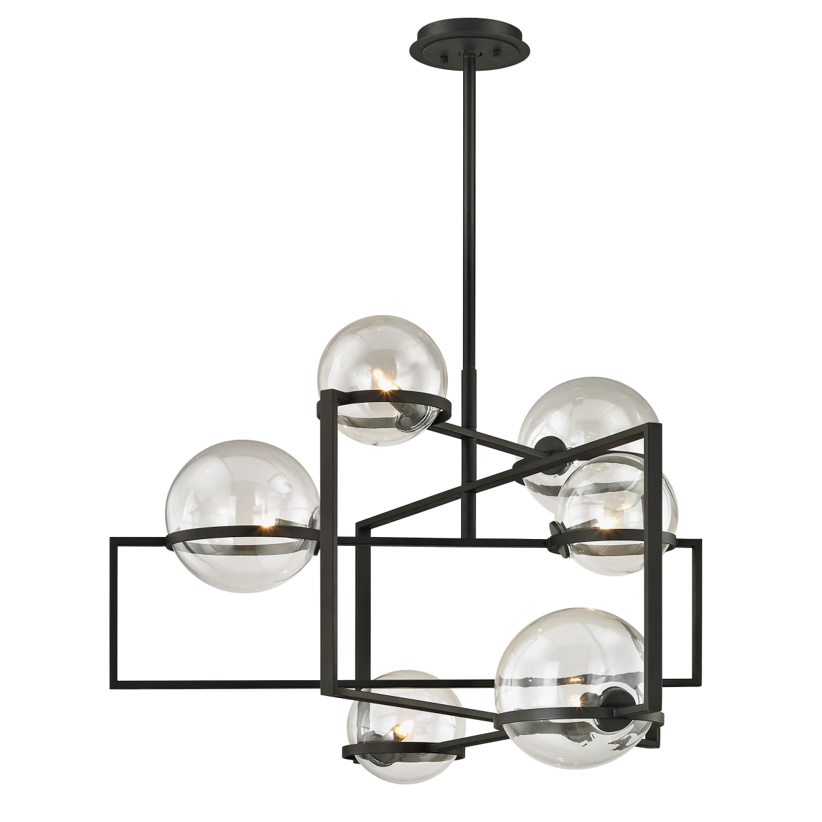 Troy Lighting F6226-TBK Elliot 6 Light 30
