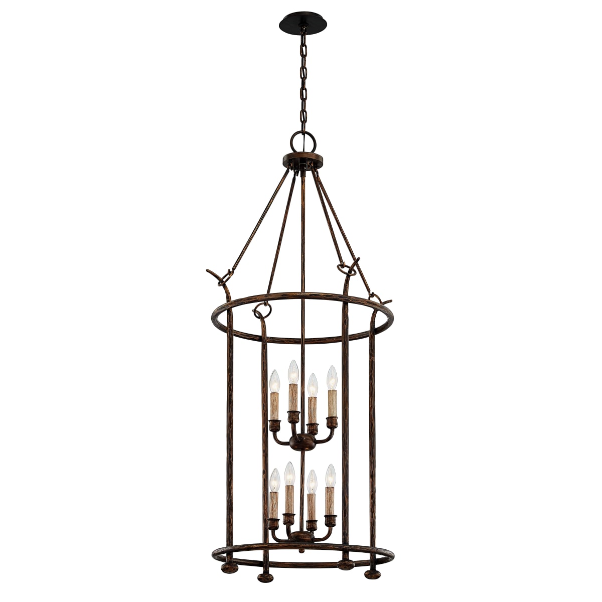 Troy Lighting F6648 Paso Robles 8 Light 25" Wide