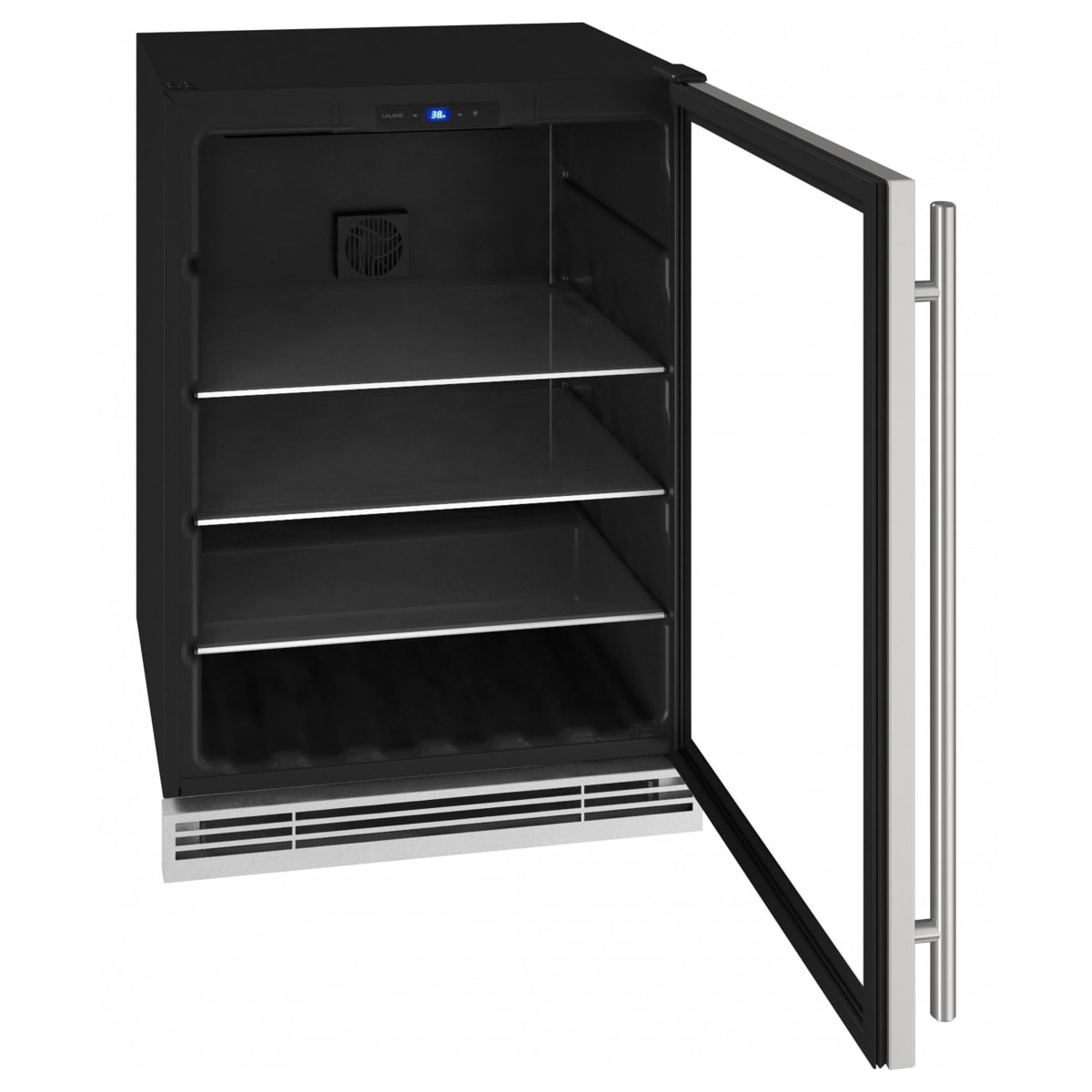ULine UHBV024SG01A 24 Inch Wide Beverage Center with