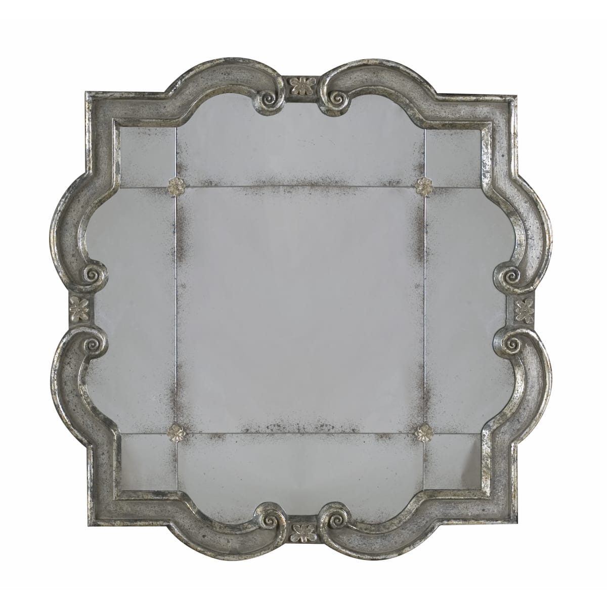 Uttermost 12597 P Prisca Small Etched Mirror With Ornate