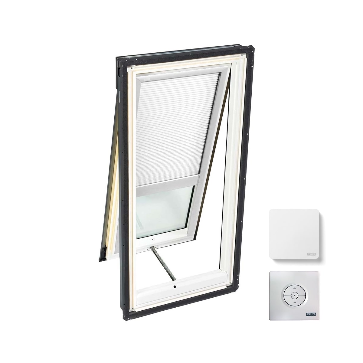 Velux Vs C06 2004cs00x 21 1 2 Inch X 46 1 4 Inch Build Com If you have an electrical operated blackout blind from velux, please follow the installation information below if you open your roof window you will find a data plate on top of the window either on the right or left hand side. velux vs c06 2004cs00x