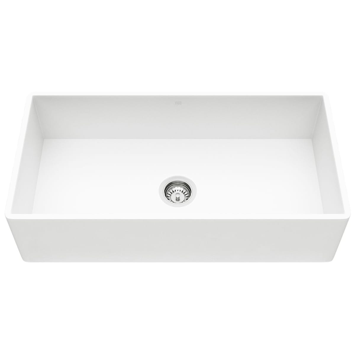 Vigo VGRA3618FL Matte Stone™ 36" Farmhouse Single Basin