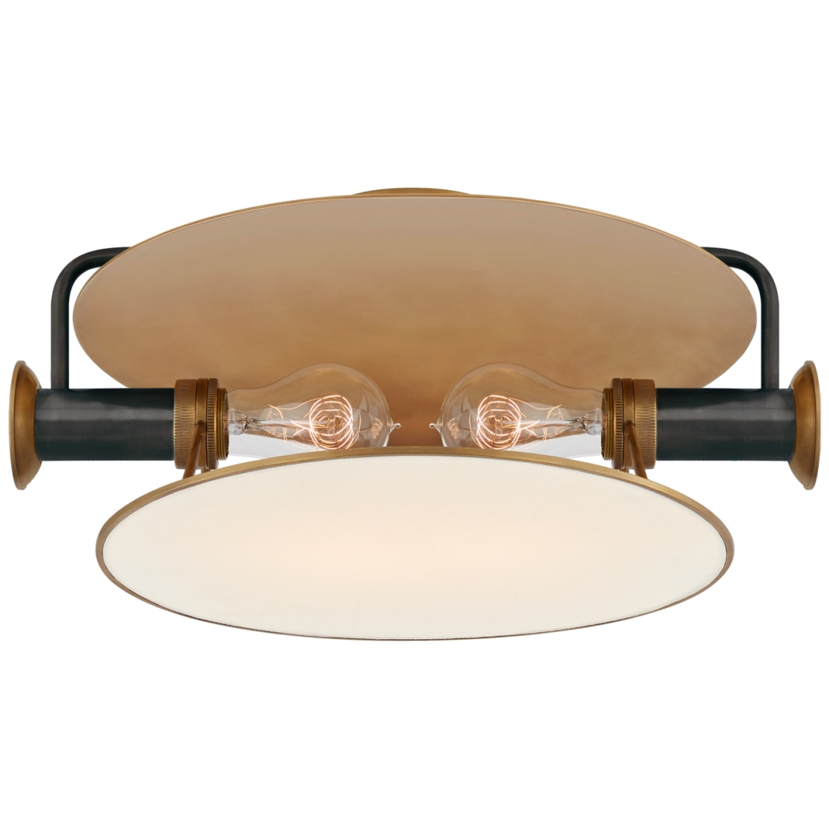 Visual Comfort TOB 4294BZ/HAB-L Osiris 15" Medium Flush | Build.com