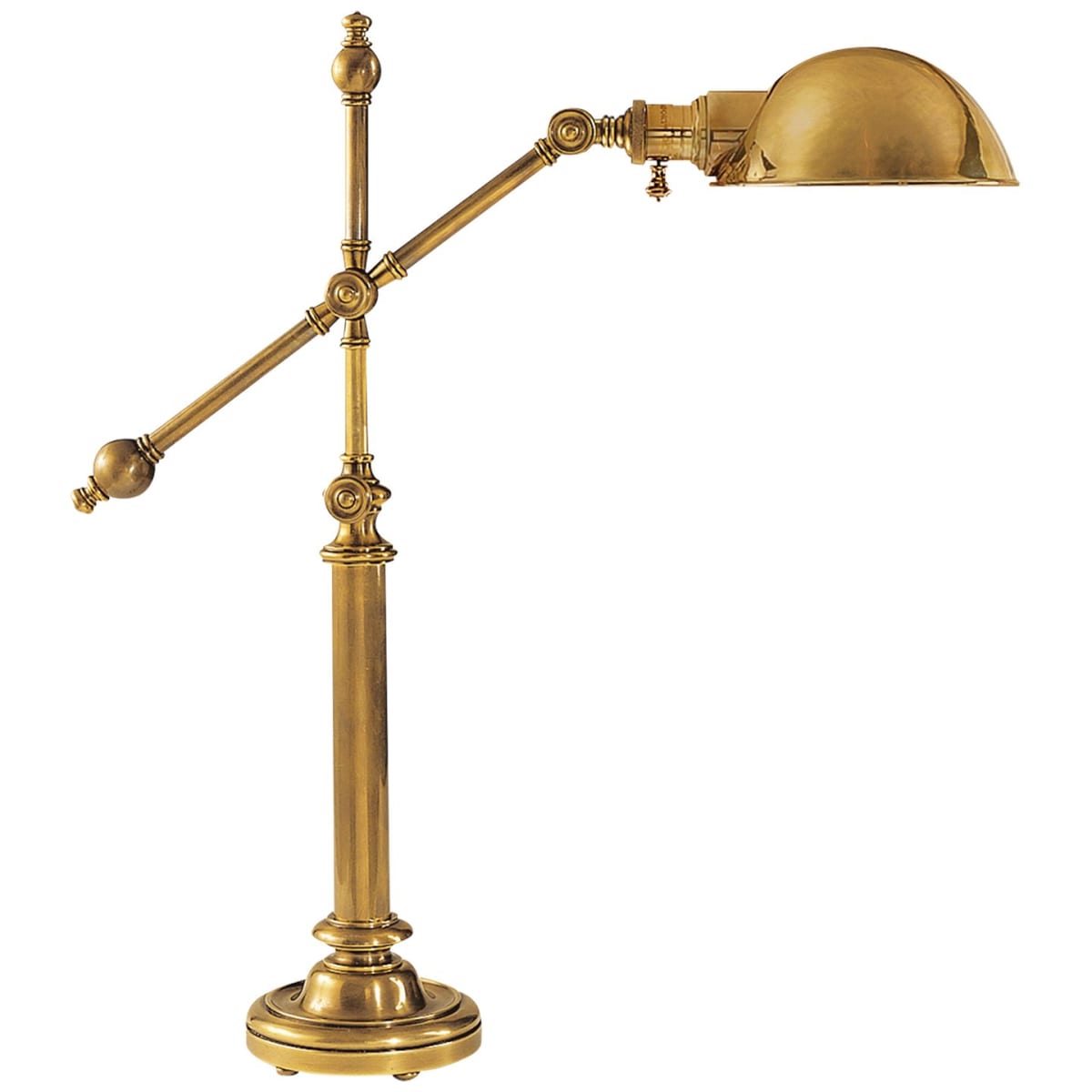 Visual Comfort Pimlico Table Lamp by Chapman & Myers Adjustable