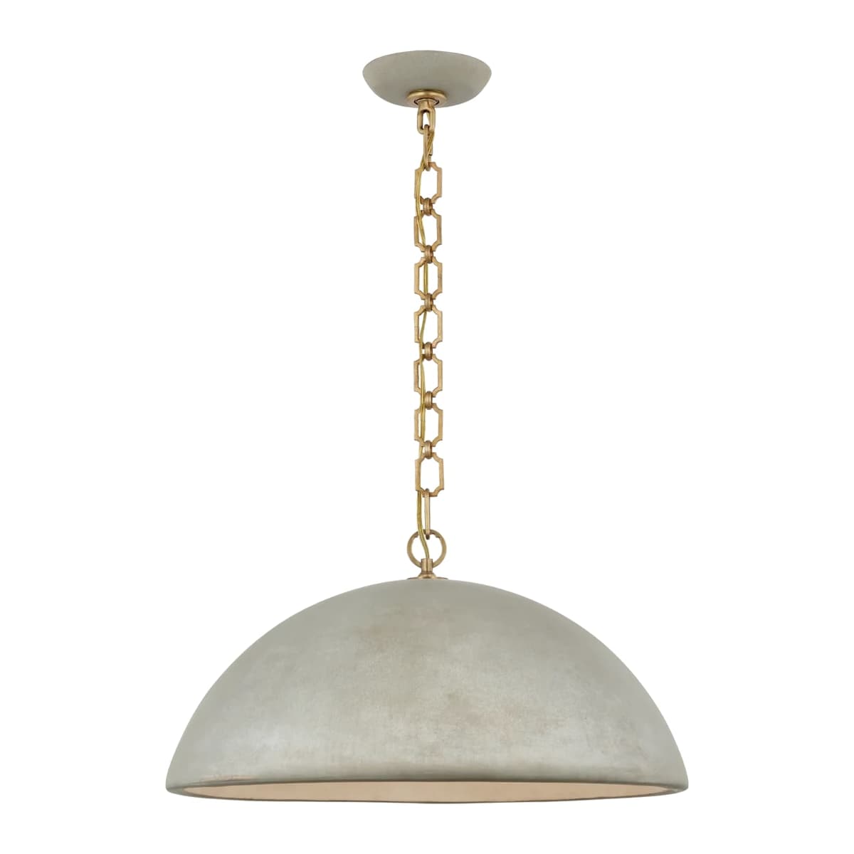 Visual Comfort SK 5354PGY Elliot Extra Large Pendant | Build.com