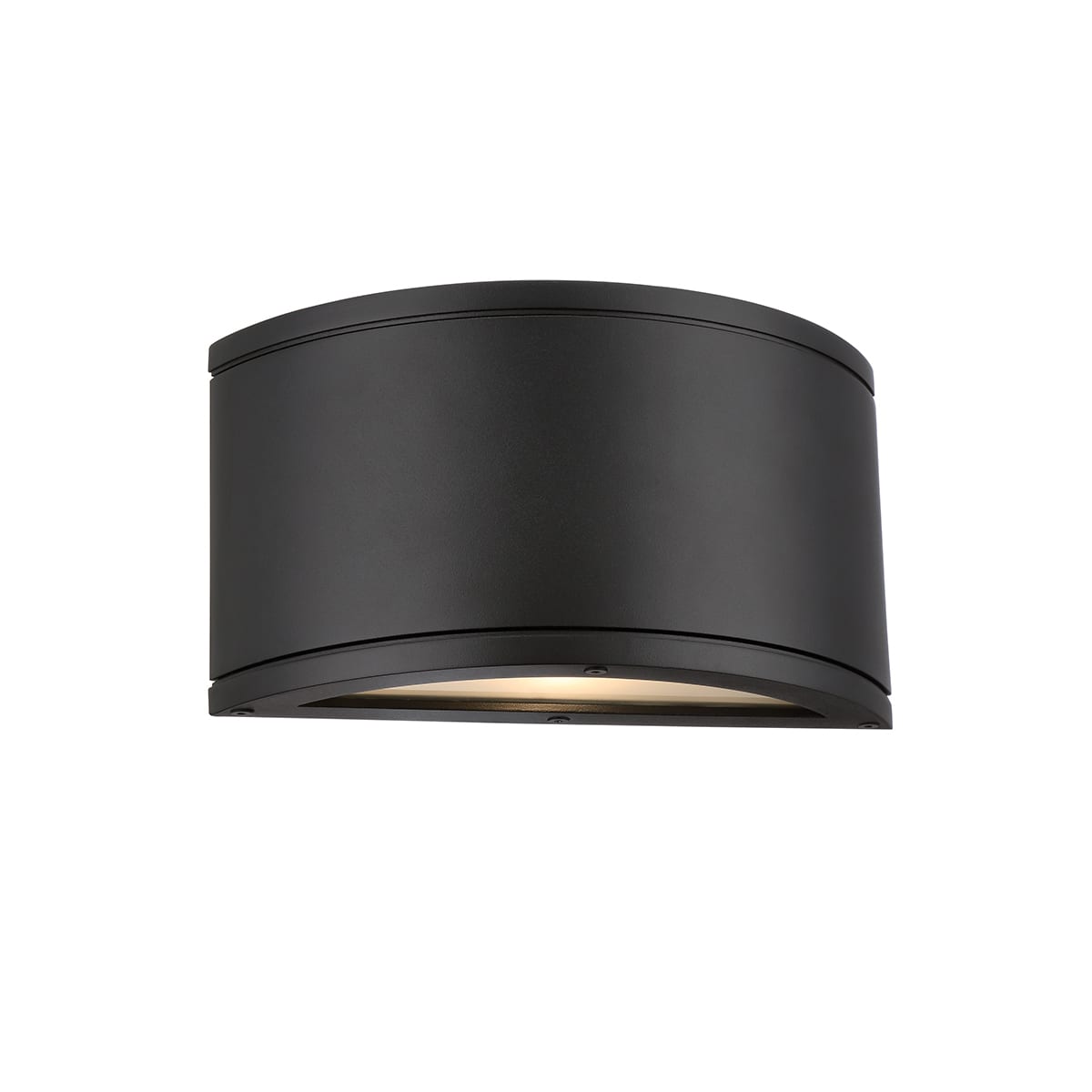 White/Brushed Aluminum WAC Lighting WS-W2610-AL Tube LED Outdoor Half Cylinder Up and Down Wall Light Fixture One Size 