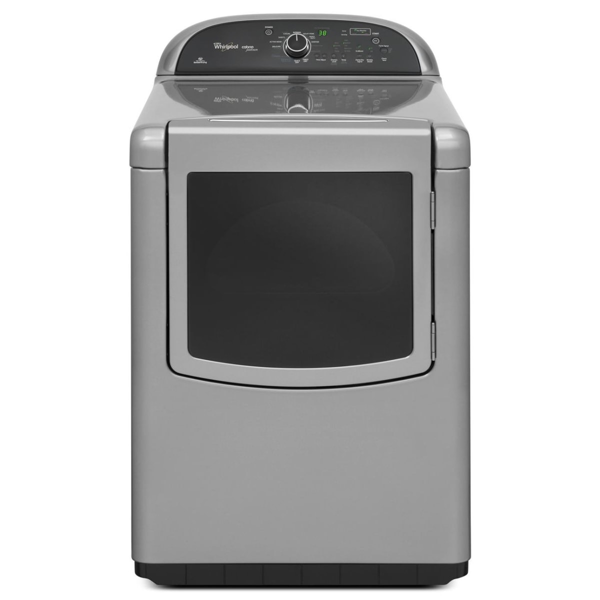Whirlpool cabrio platinum wed8500b top