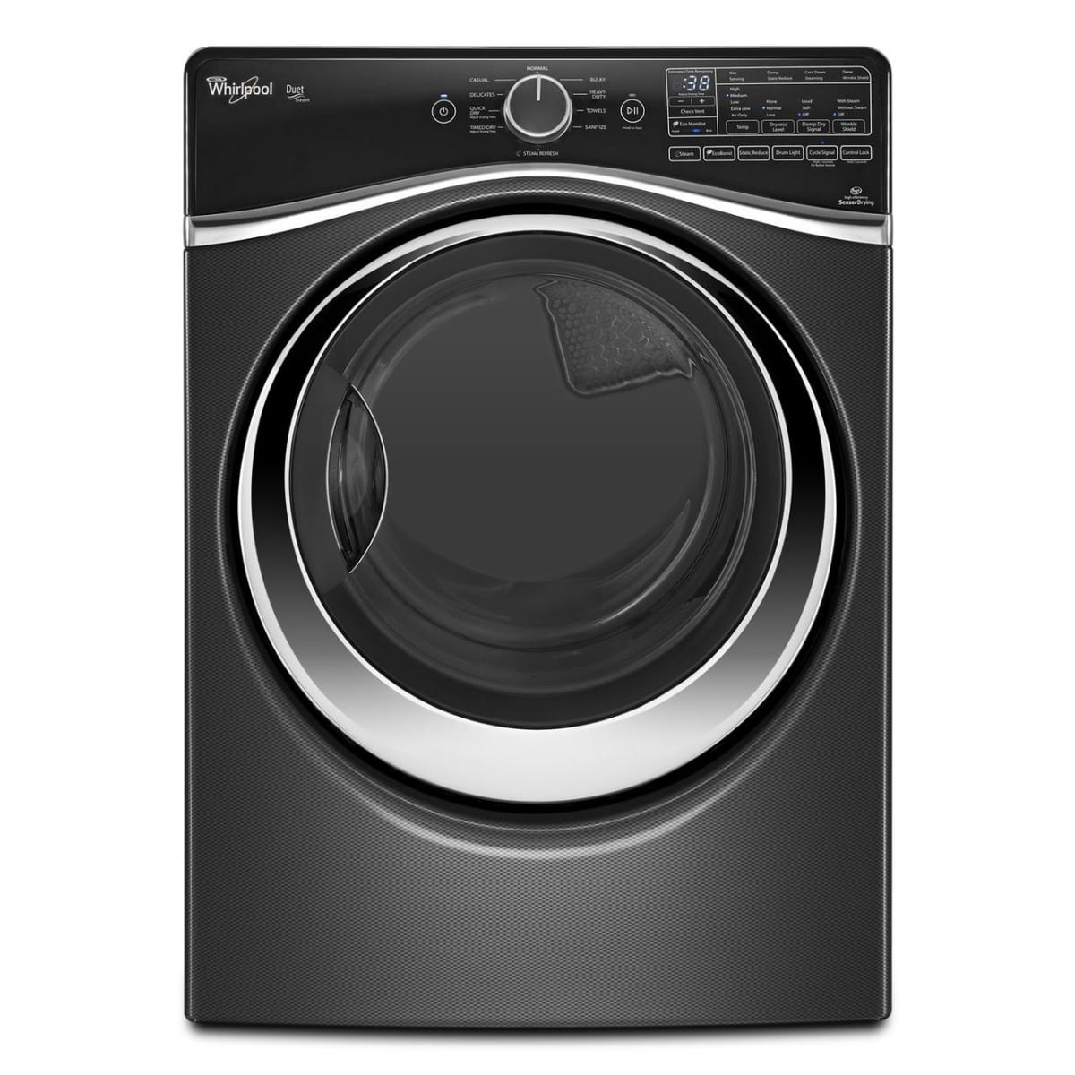 Whirlpool WED97HEDBD 7.4 Cu. Ft. Duet® Dryer | Build.com