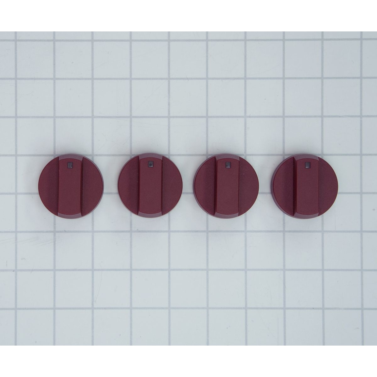 Wolf 824977 30" Professional Gas Cooktop Red Knobs