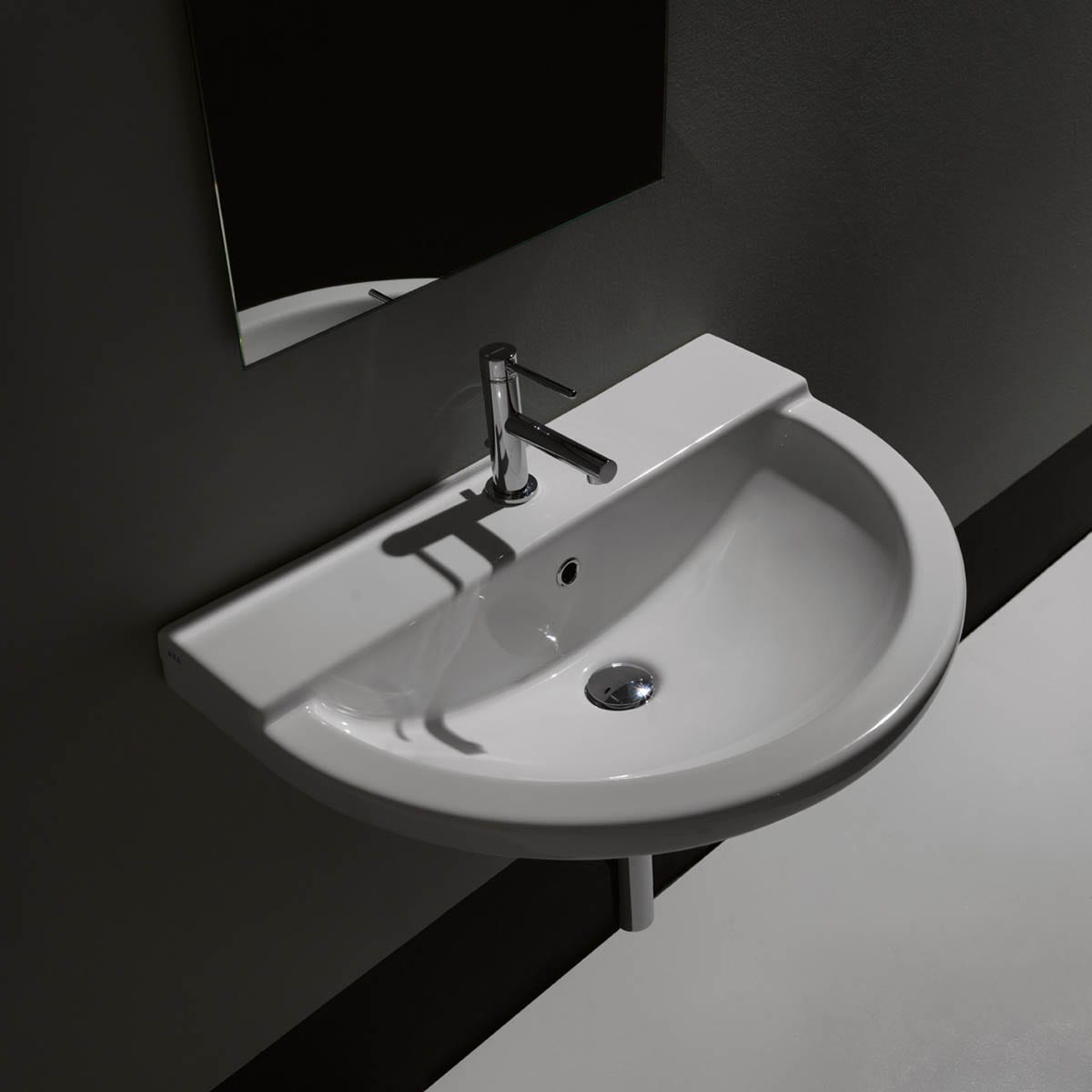 WS Bath Collections One 1303001 One 233/5" Wall Mounted