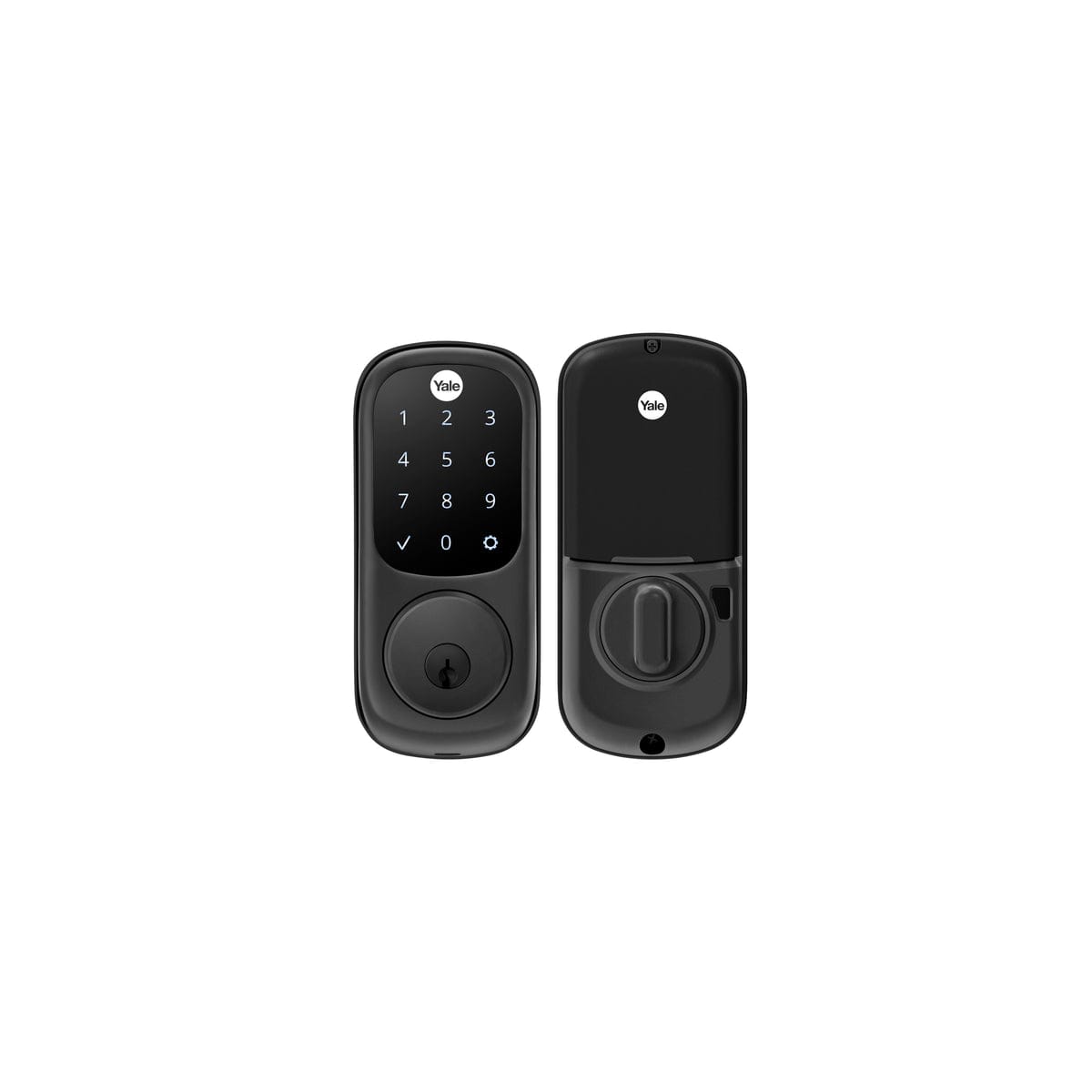 Yale YRD226ZW2BSP Real Living Assure Lock