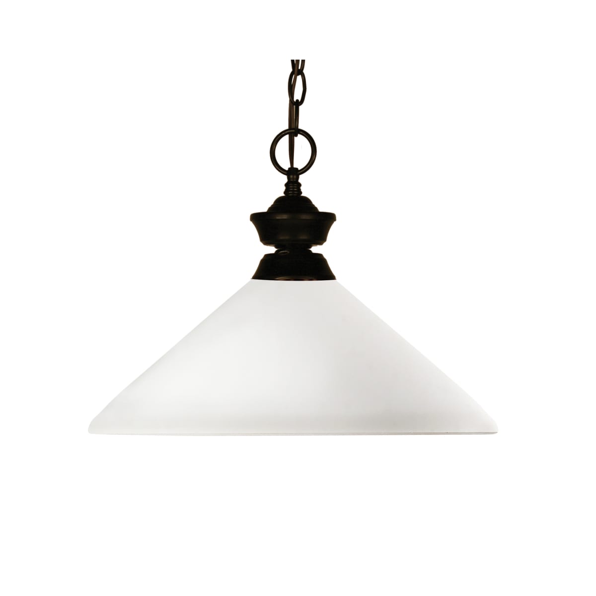 高質で安価 100701BRZ-AMO14 Z-Lite Chance Glass with Pendant Light 1 小物