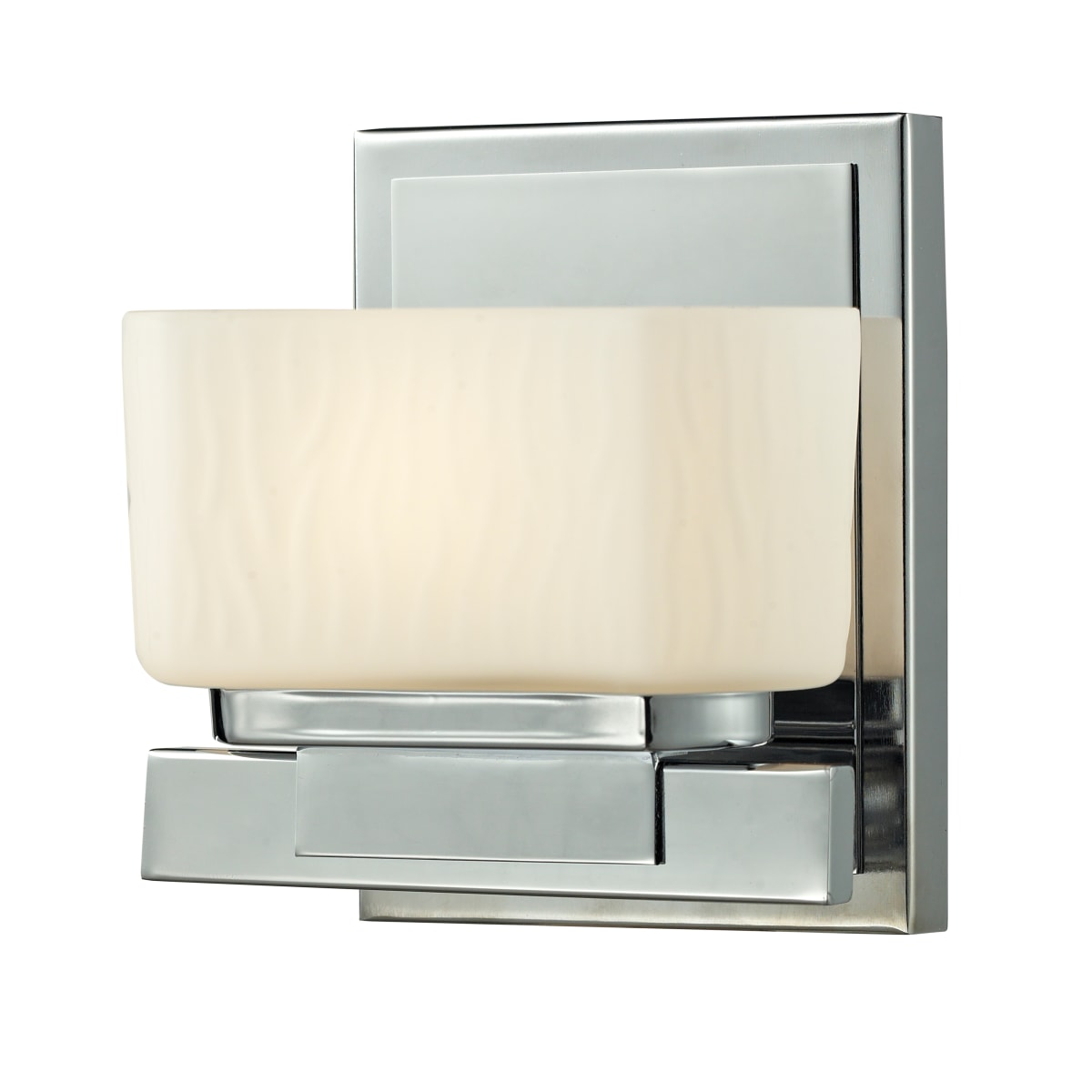 Z-Lite 3020-1V Gaia 1 Light Bathroom Sconce with Matte Opal