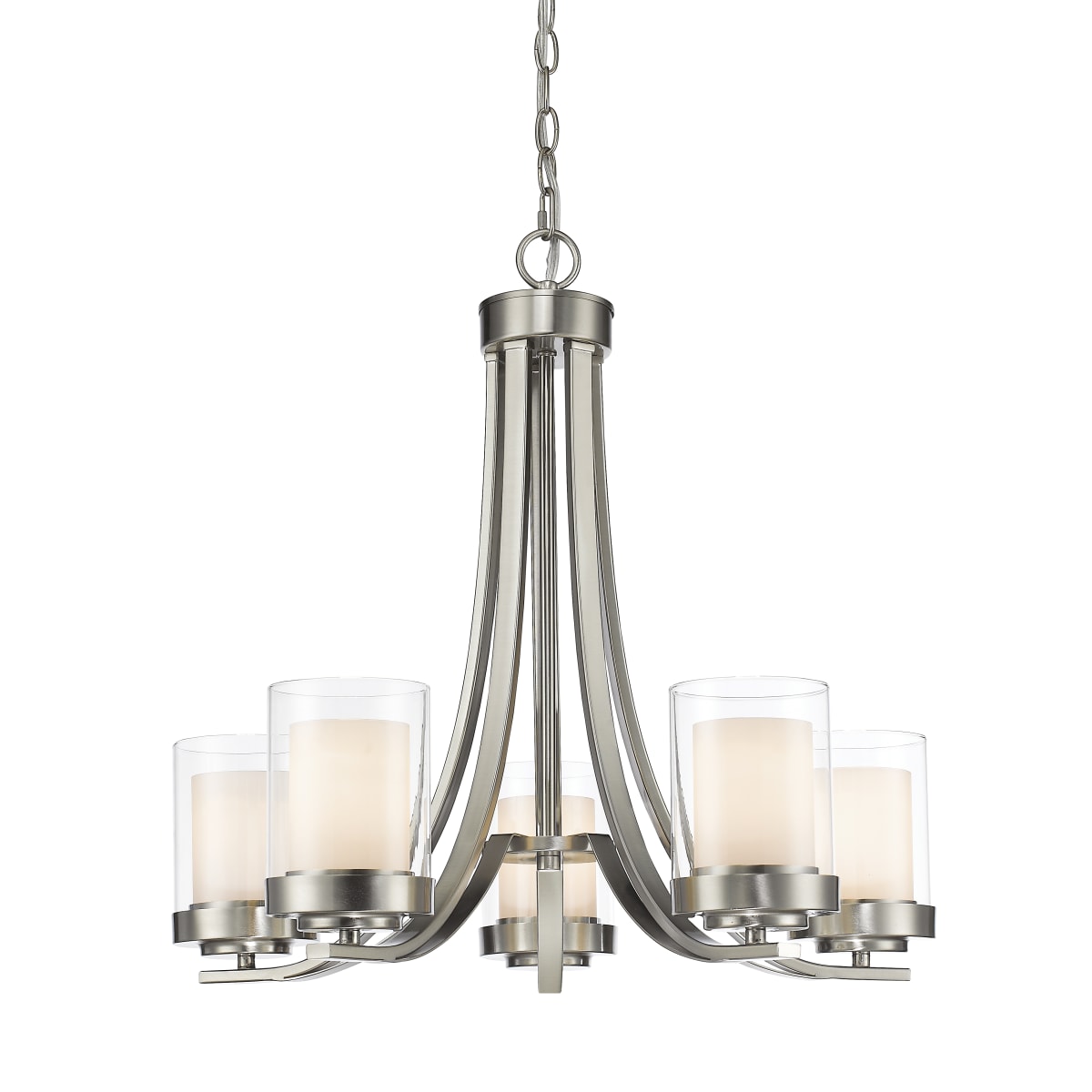 Z-Lite 426-5-BN Willow 25 Z-Lite 426-5-BN Willow 25