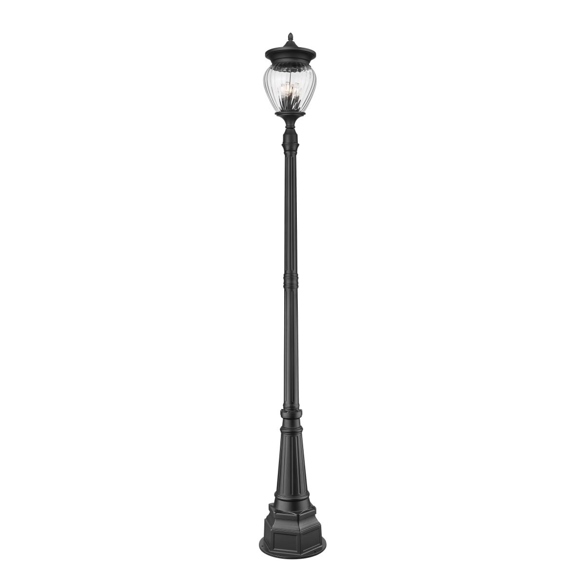 Z-Lite 5016PHBR-564P-BK Davina 4 Light 108