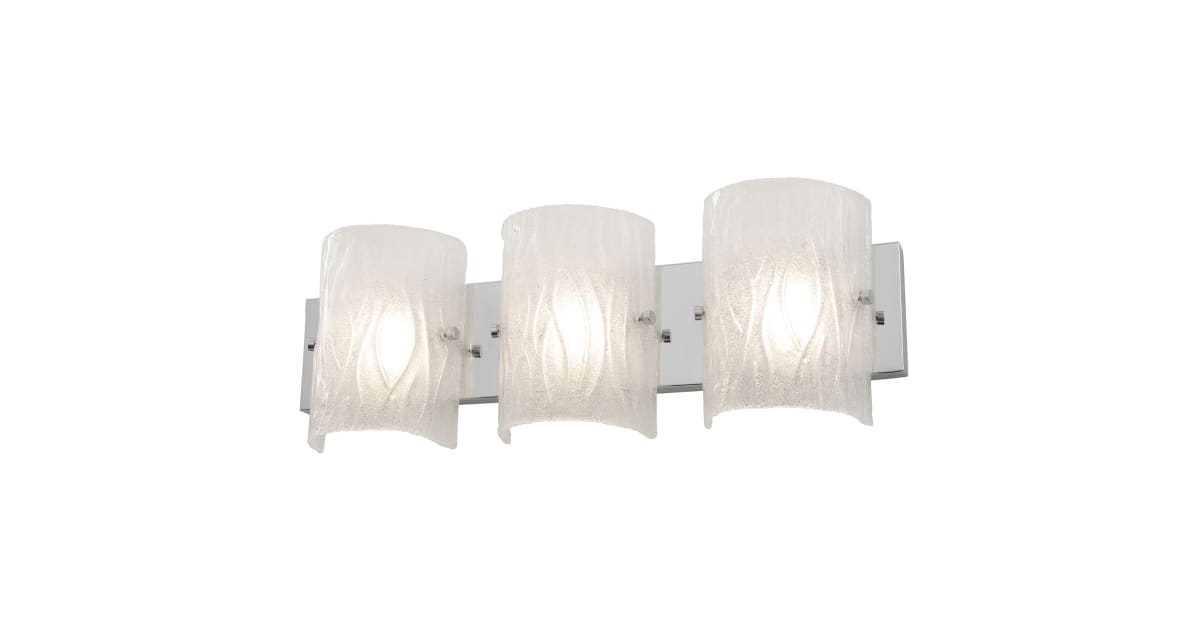 Alternating Current AC1103LED Brilliance LED 3 Light 23 Inch Wide Wall ...